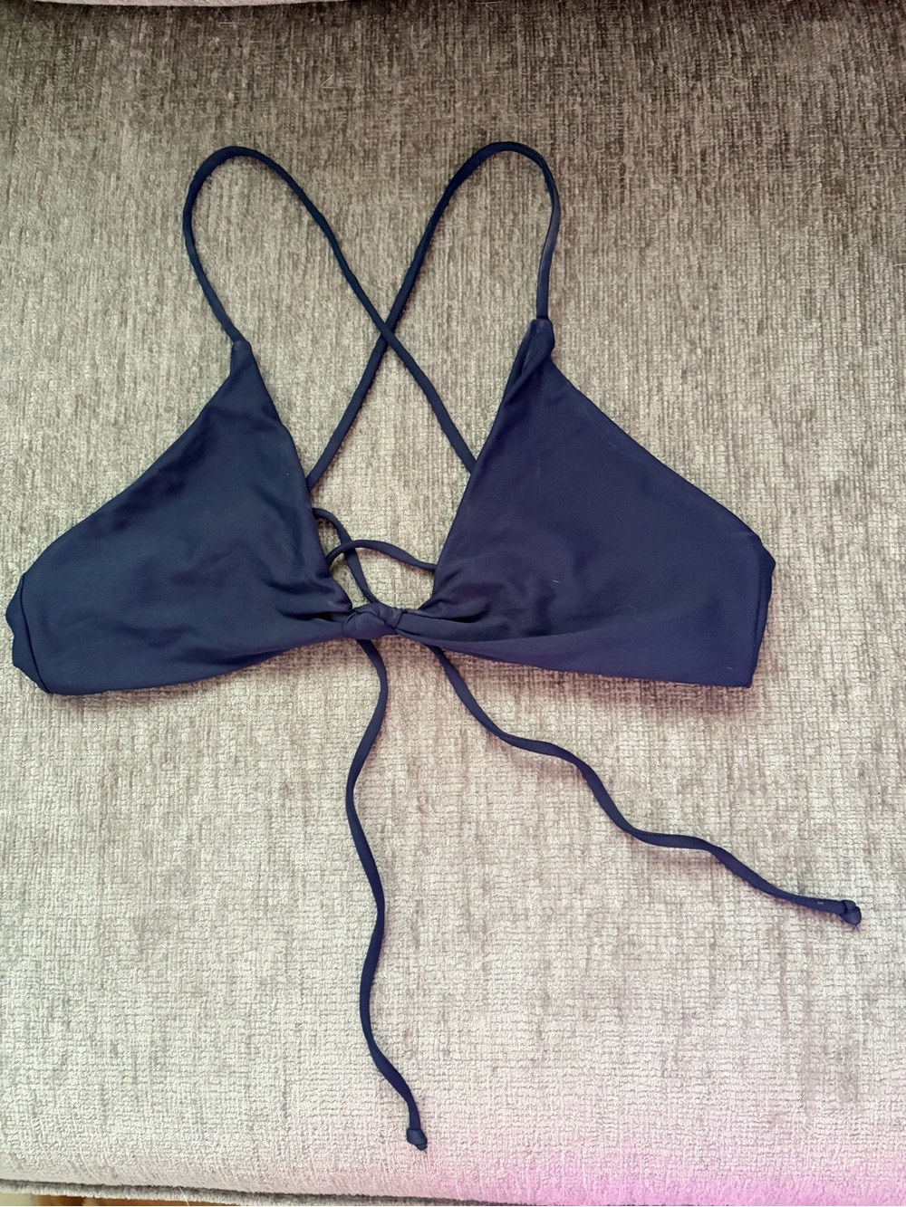 SKATIE Swim- SARAH BIKINI TOP- Navy